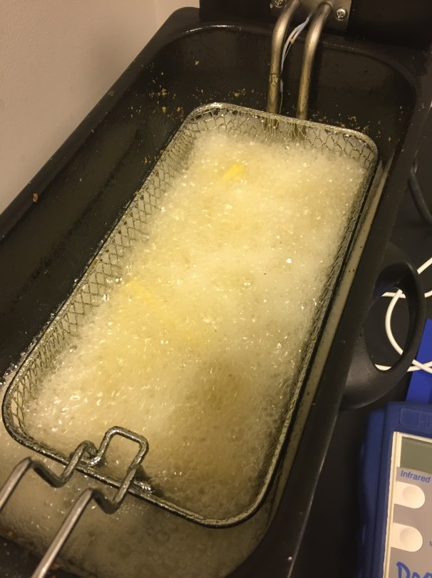 Timed Frying Process